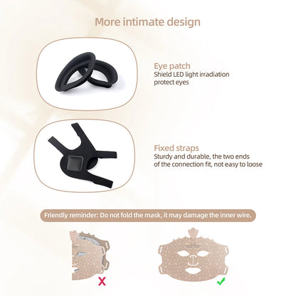 7-Color LED Face Mask – Wireless Red Light Therapy for Glowing & Youthful Skin