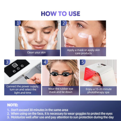 7-Color LED Face Mask & Nano Mist Spa