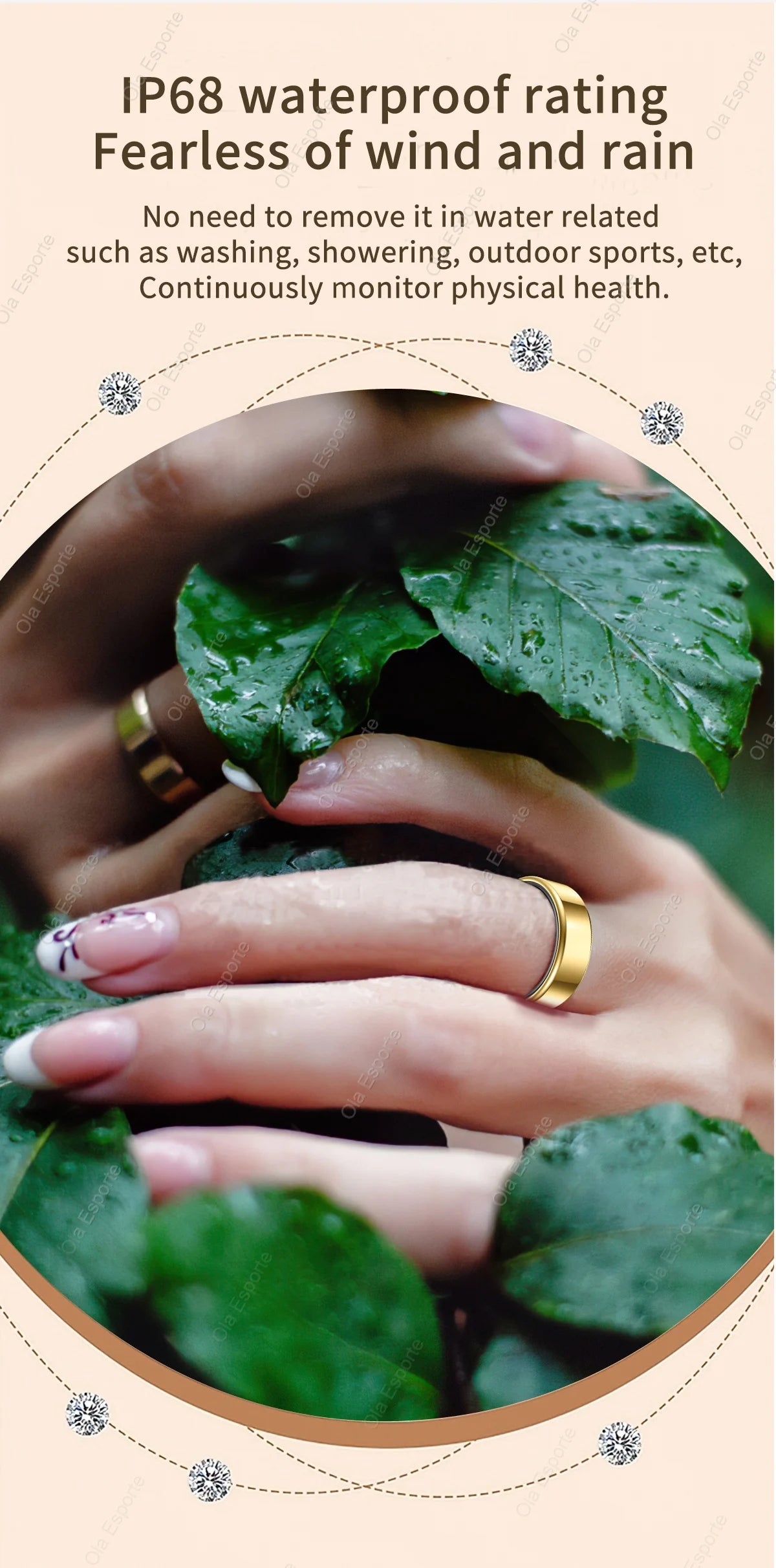 Smart Ring for Men & Women – Health Tracking
