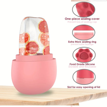 2-in-1 Ice Roller & Face Wash Brush