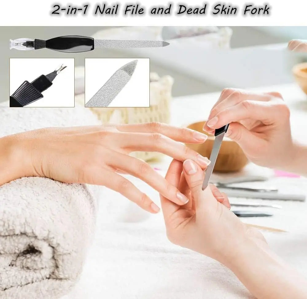 8/10/15/23-in-1 Pedicure Kit – Professional Stainless Steel Foot Care Set for Smooth, Soft Feet