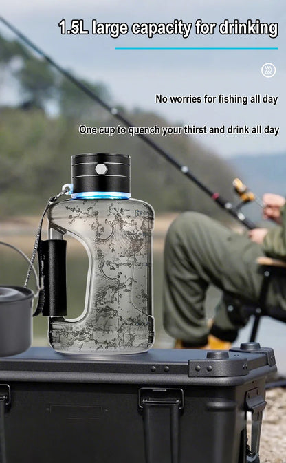 1.5L Hydrogen Water Bottle  | Boost Energy, Detox & Radiate Naturally