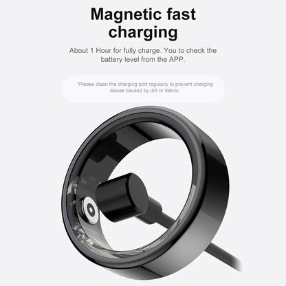 COLMI R02 Smart Ring – Military-Grade Titanium, 24/7 Health Monitoring, IP68 Waterproof
