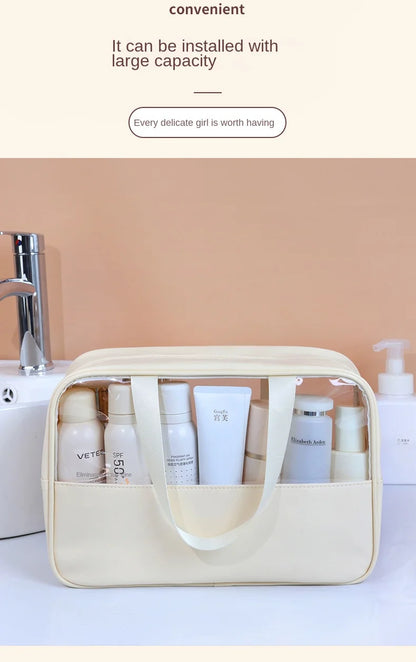 TravelGlow Multi-Use Transparent Cosmetic Bag