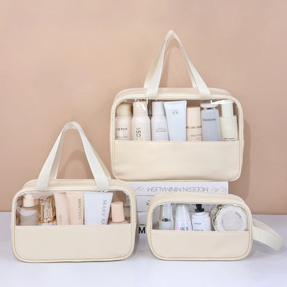 TravelGlow Multi-Use Transparent Cosmetic Bag