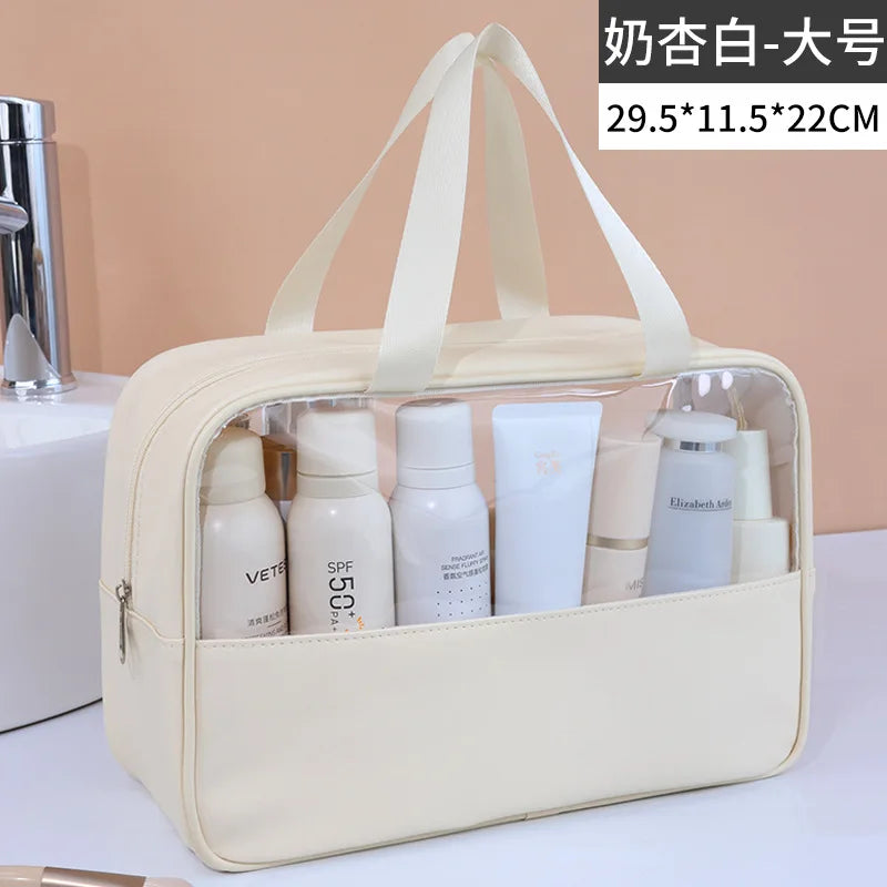 TravelGlow Multi-Use Transparent Cosmetic Bag