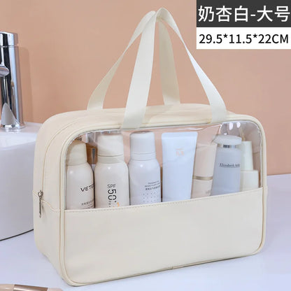 TravelGlow Multi-Use Transparent Cosmetic Bag
