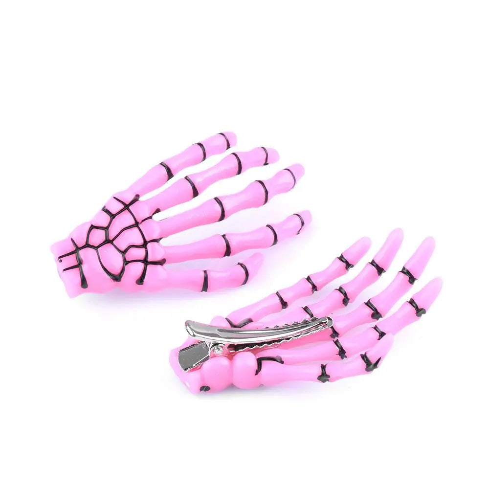 Skeleton Hand Hair Clips (1/2 Pcs)for Halloween