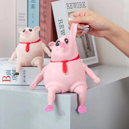 Squishy Pink Piggy🩷 | Rebound Stress Relief Toy for Kids & Adults