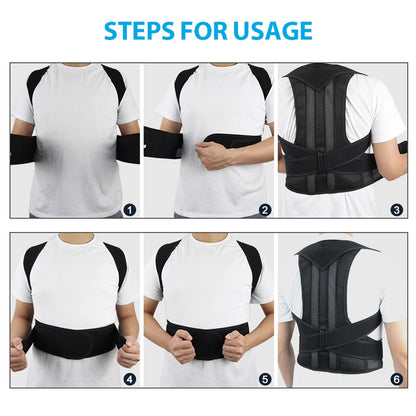 Adjustable Women’s Posture Corrector Belt