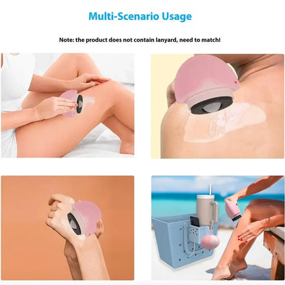 Refillable Suncream Applicator – Mess-Free, Roll-On Lotion Tool
