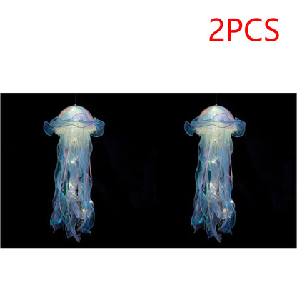 LED Jellyfish Night Lamp