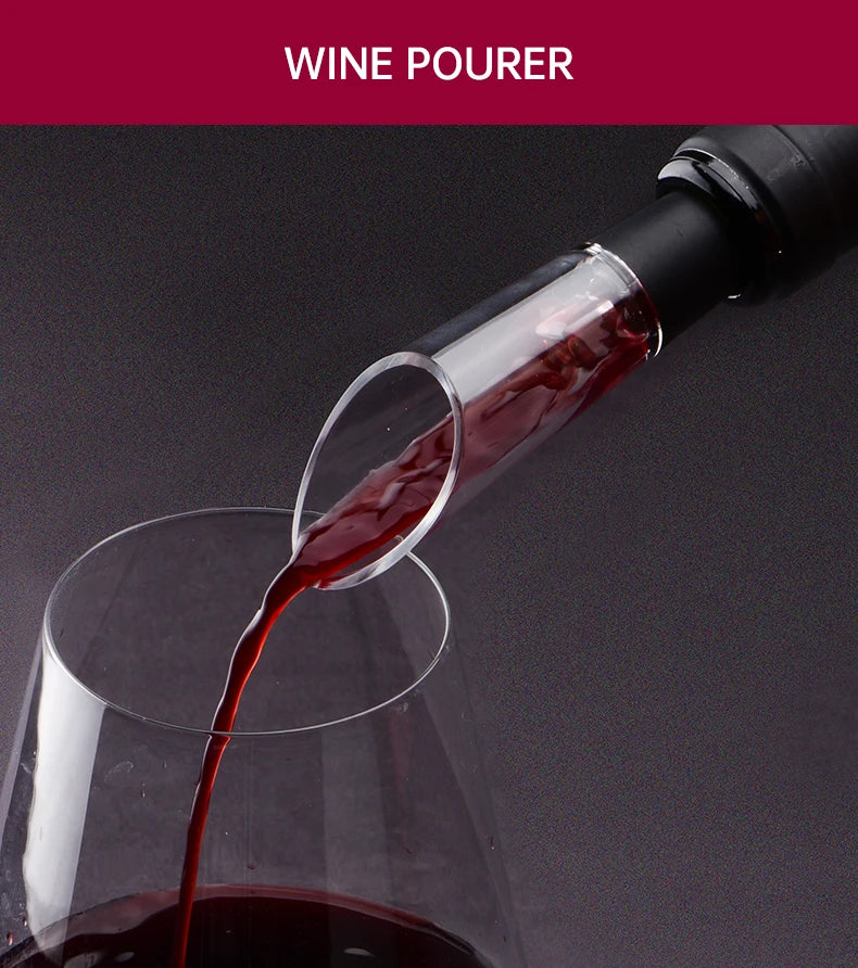 Electric Wine Opener Gift Set