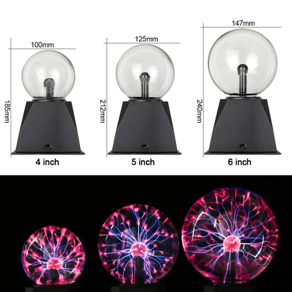 Magic Touch Plasma Ball Lamp- Halloween Special
