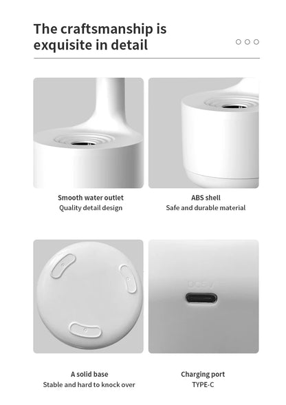 Anti-Gravity Silent Mist Humidifier