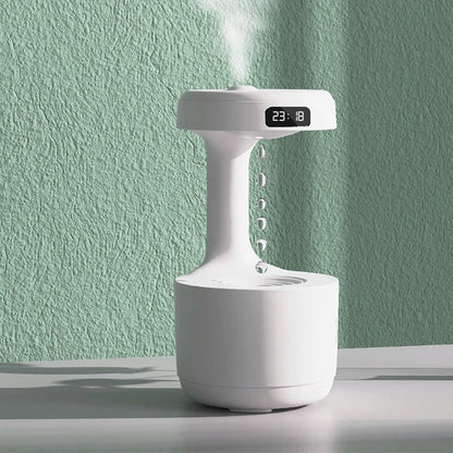 Anti-Gravity Humidifier with LED Clock