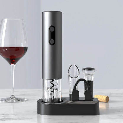 Electric Wine Opener Gift Set