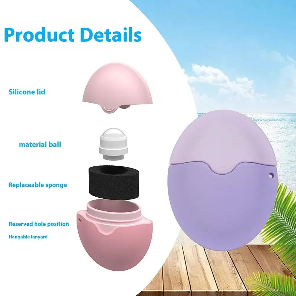 Refillable Suncream Applicator – Mess-Free, Roll-On Lotion Tool