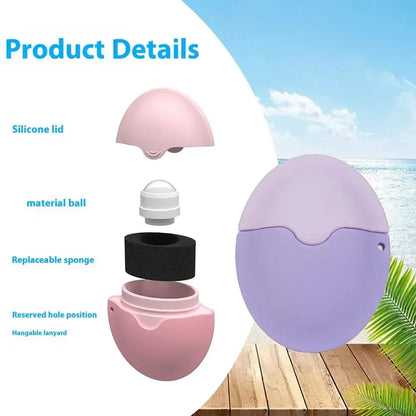 Refillable Suncream Applicator – Mess-Free, Roll-On Lotion Tool