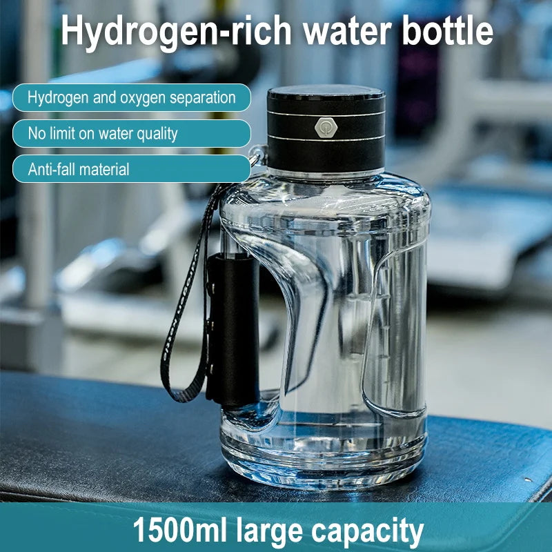 1.5L Hydrogen Water Bottle  | Boost Energy, Detox & Radiate Naturally