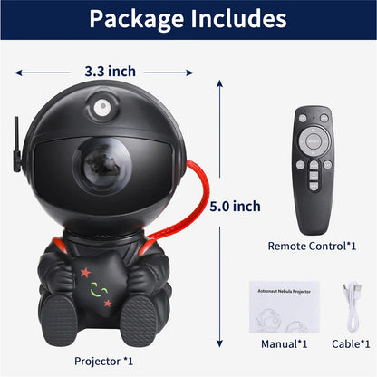 Astronaut Galaxy Projector Light – Starry Skies in Your Room