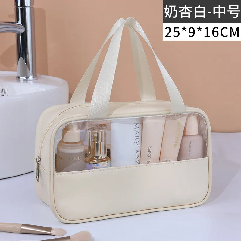 TravelGlow Multi-Use Transparent Cosmetic Bag