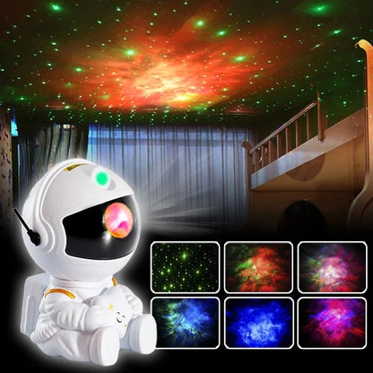 Astronaut Galaxy Projector Light – Starry Skies in Your Room