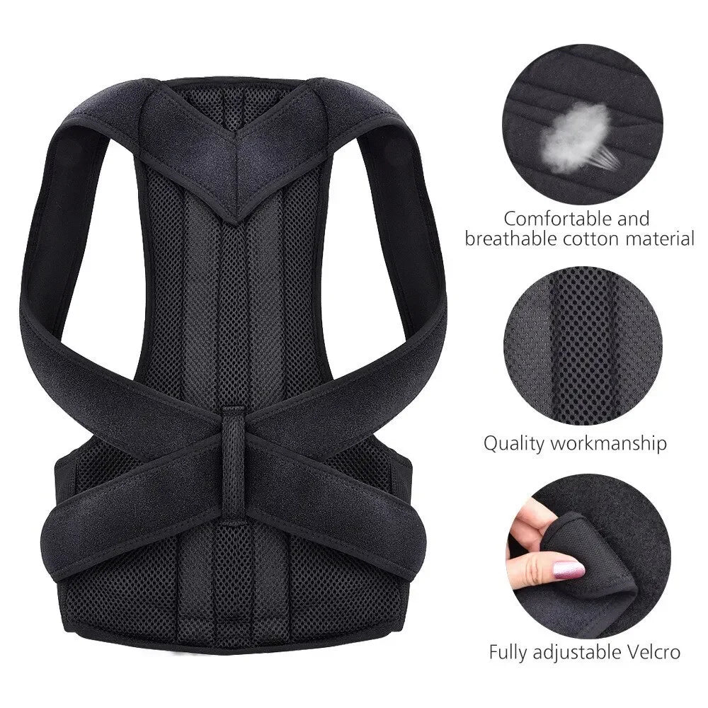 Adjustable Back Posture Corrector for Kids & Teens