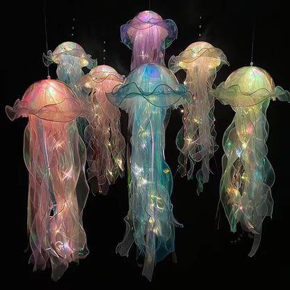 LED Jellyfish Night Lamp