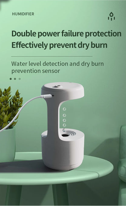 Anti-Gravity Silent Mist Humidifier