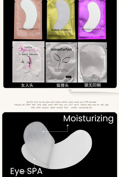 50 Pairs Hydrogel Under Eye Pads