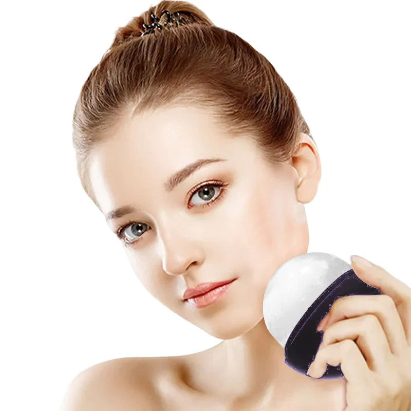 GlowPuff Mini Ice Roller – For Face, Eyes & Instant Radiance