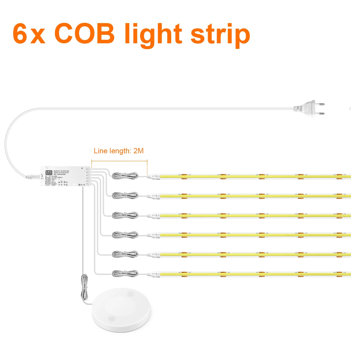 Invisible Touch LED Strip Light