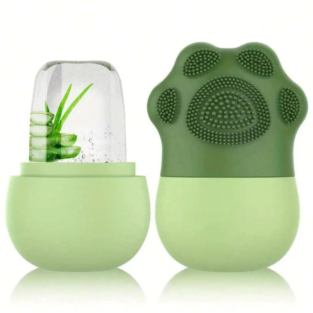 2-in-1 Ice Roller & Face Wash Brush