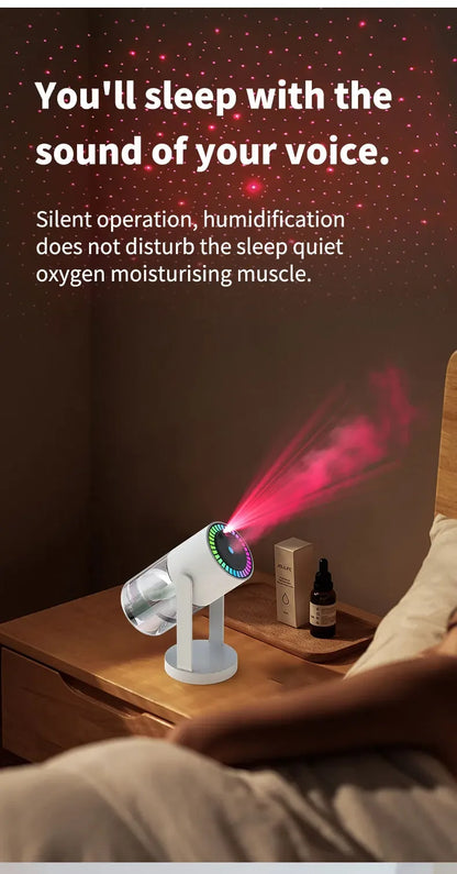 280ml Adjustable Mist Humidifier with Star Projection