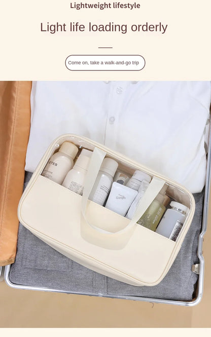 TravelGlow Multi-Use Transparent Cosmetic Bag